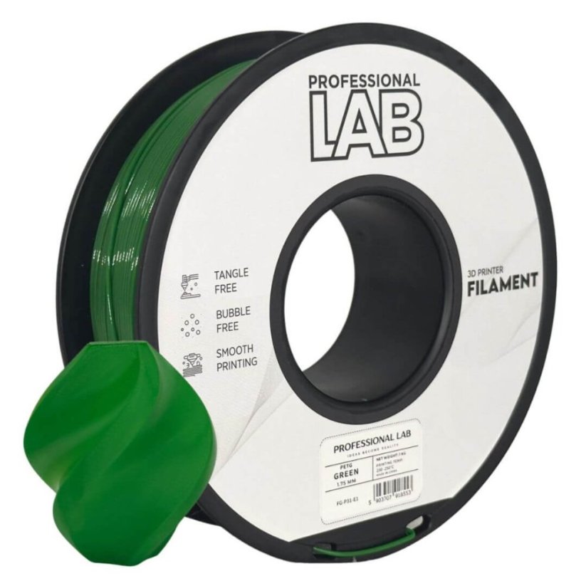 Professional Lab PETG zelená (green)