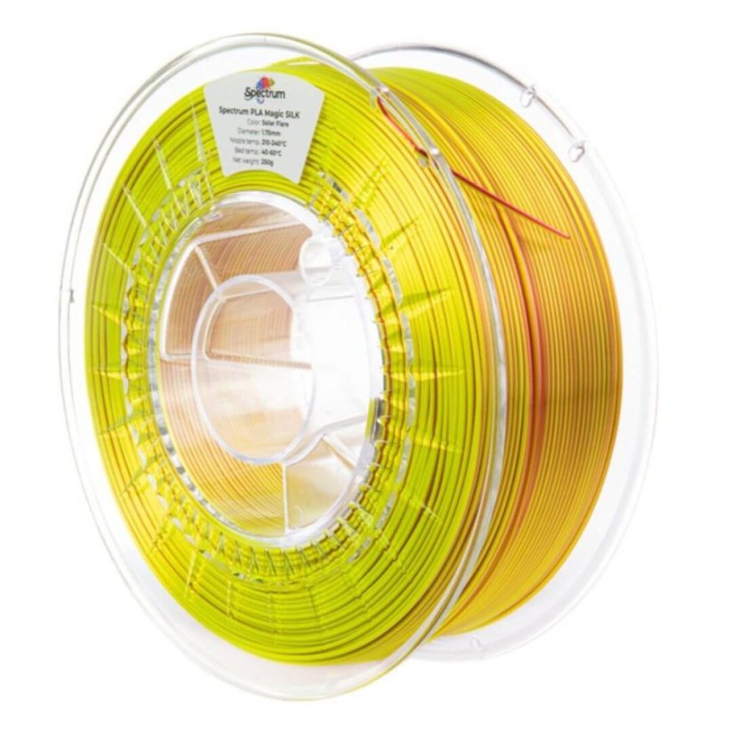 Spectrum PLA Magic SILK solar flare