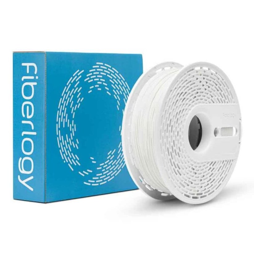 Fiberlogy Matte PLA biela (white) 0,85 kg