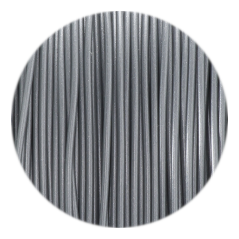 Fiberlogy Nylon (PA12) oceľovo šedá (inox) 0,75 kg