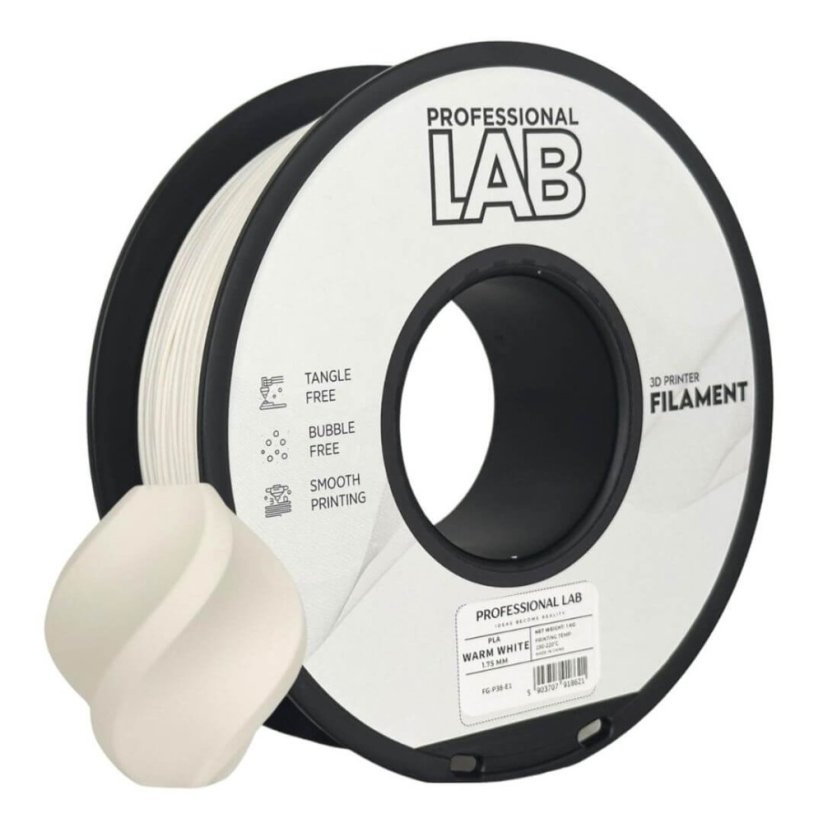 Professional Lab PLA teplá bílá (warm white)
