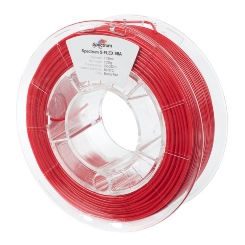 Spectrum S-Flex 98A červená (bloody red) 0,25kg