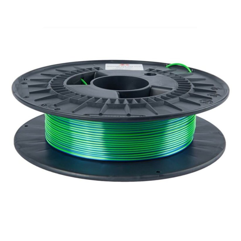 3DPower PLA SILK Dual Color - modrá/zelená 0,3 kg