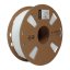 Gembird PLA flexibilní bílá (white) 1 kg