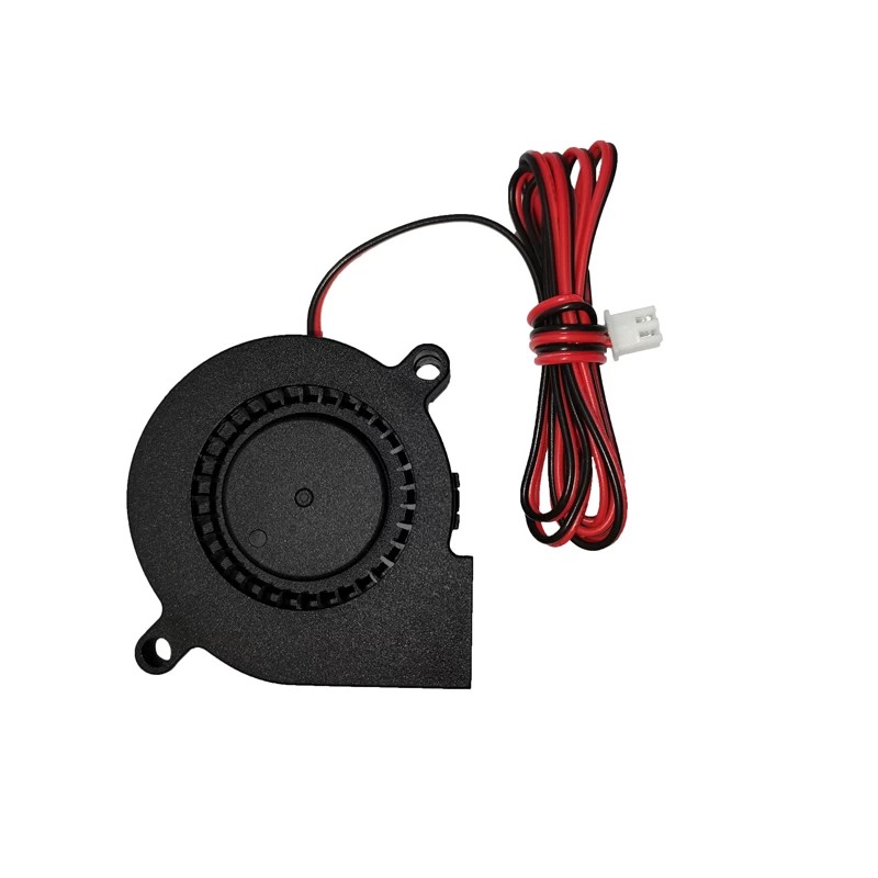 Gdstime Radiální ventilátor (blower) 5015 24V Dual Ball Přívodní kabel