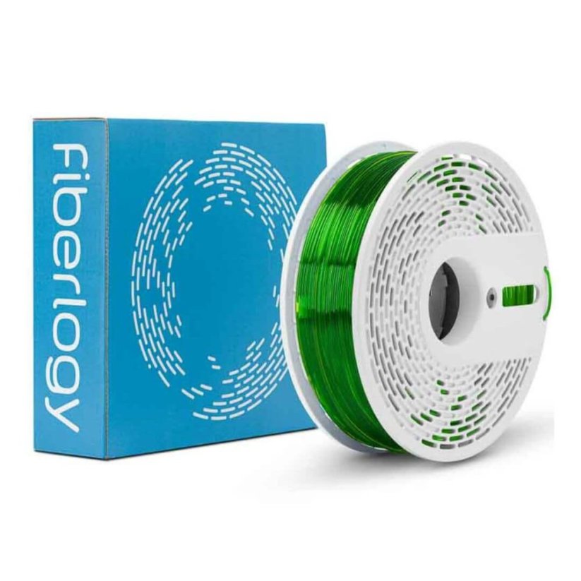 Fiberlogy HS PLA Clear světle zelená (light green) 0,85 kg