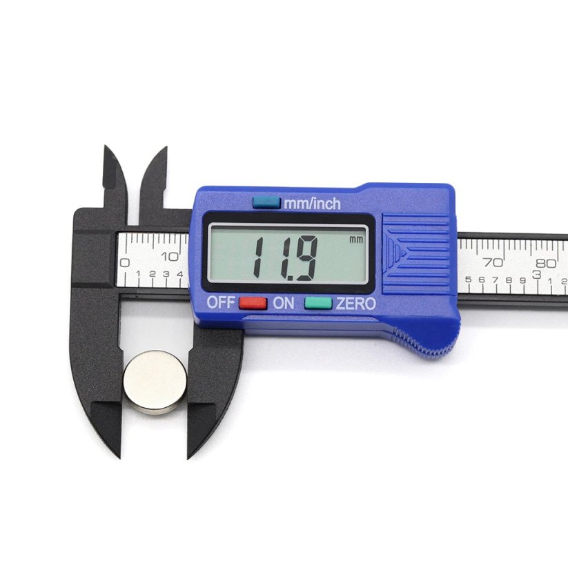 Neodýmový okrúhly magnet 12x3 N35 Priemer