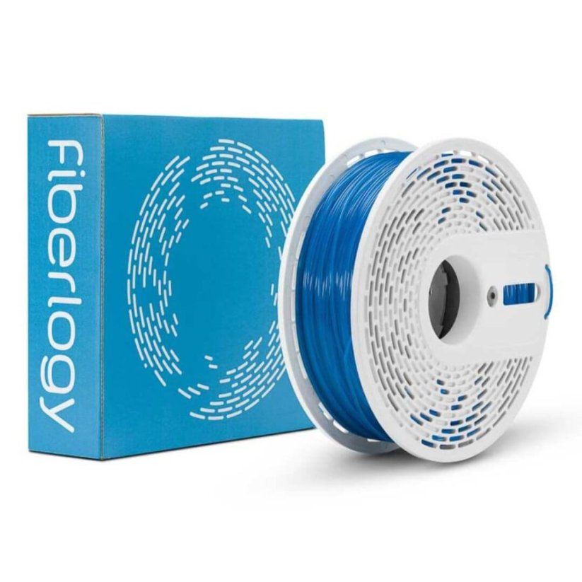 Fiberlogy EASY ABS modrá (blue) průhledná 0,75 kg
